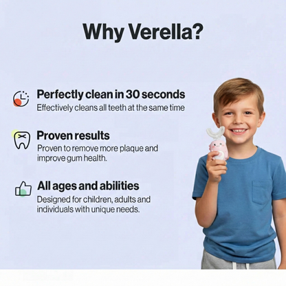 Verella Uni™ - Kids U-Shaped Electric Toothbrush