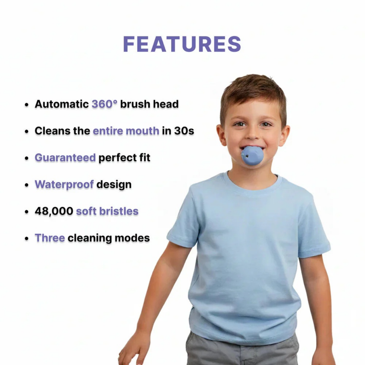 Verella Uni™ - Kids U-Shaped Electric Toothbrush
